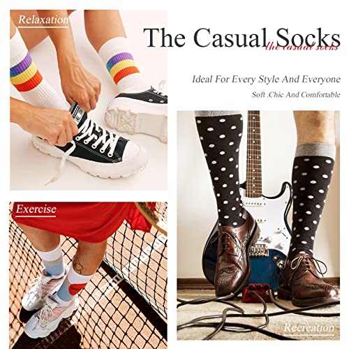 Fubido Spa Women Socks Ankle Socks Warm Soft Socks,Basalt Stones Theraphy Relaxing,Performance Cushioned Athletic Crew Socks for Women Cozy Socks,Multicolor -12 inch