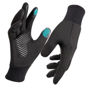 fewtur winter gloves for men women cold weather - touch screen warm gloves for cycling