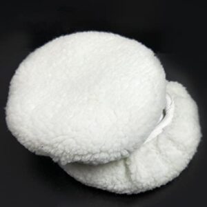 Buffing Pads, Faux Wool Polishing Disc 9-10" Polishing Bonnets Superfine Fiber Car Waxing Applicator Bonnet Polishing Pads Waxing Pads