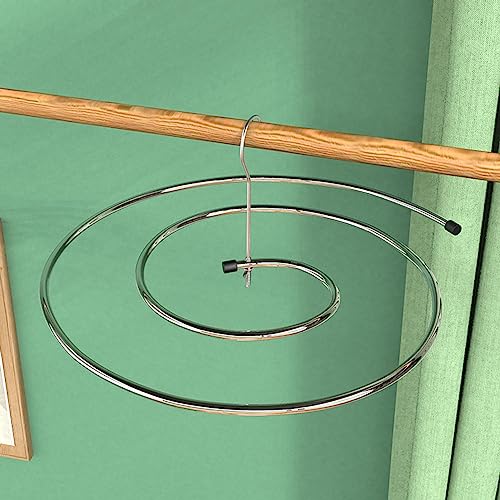 2Pack Spiral Shaped Drying Rack Laundry Hanger Spiral Bed Sheet Rack Rotating Clothes Spiral Drying Rack Hanger Laundry Stand Hanger for Bed Sheet Clothes Towel