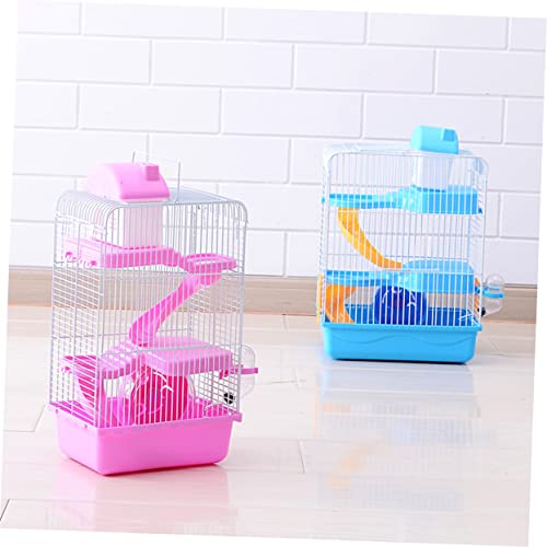 Balacoo Origami Star Paper Strips Pet Cage Villa Cage for Small Pets Pet House Hamster Guinea Pig Chinchilla Cage Small Animals Pink Travel Chinchilla Cage Hamster Cage Cool Ashtray