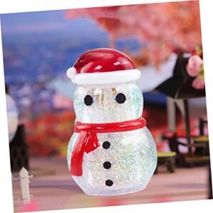 FAVOMOTO 2 Sets Snowman Jar Mold Tray Resin Mold Resin Tray Molds Ring Holder for Jewelry Snowman Candy Jar Molds Snowman Storage Bottle Fruit Bowl Resin Molds Storage Bottle Silicone Mould