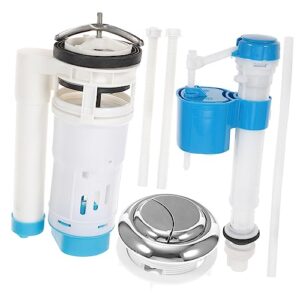 betooky 1 set float valve water valve fill and dual flush conversion system toilet flusher replacement kit toilet replacement parts inside tank whelping kit mute button toilet fill valve