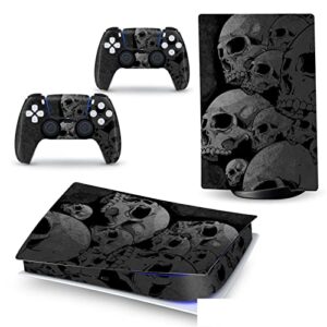 console skin decal skin for ps 5 disk edition console and 2 controllers vinyl cover skins wraps for ps5 disc version 46509 skins wraps gift