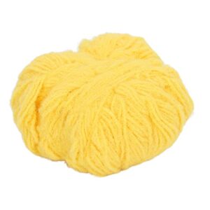 Knitting Yarn Wool, Fine Workmanship Wide Applicability Soft Skin Friendly DIY Knitting Extensibility Wool Yarn for DIY Doll for Clothing for Beginners