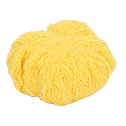 Knitting Yarn Wool, Fine Workmanship Wide Applicability Soft Skin Friendly DIY Knitting Extensibility Wool Yarn for DIY Doll for Clothing for Beginners