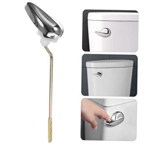 Toilet Wrench Toilet Parts Flush Lever Replacement Toilet Tank Flush Handle Toilet Trip levers Side Mount Toilet Handle Toilet Tank Handle Steel Front Carbon Steel Accessories