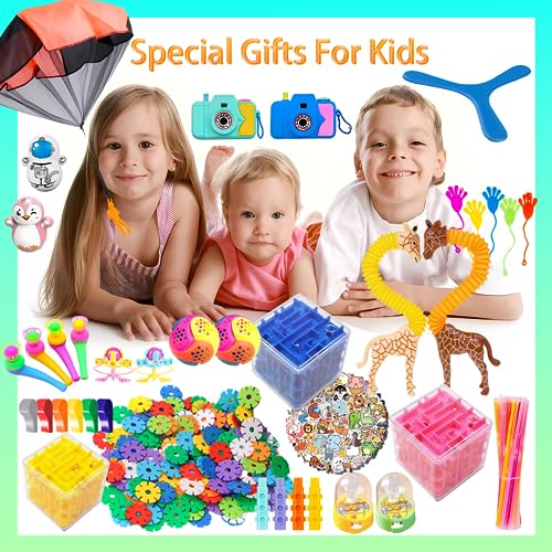 1040PCS Party Favors for Kids Goodie Bags 8-12 Fidget Toys Pack, Treasure Box Toys for Classroom,Treasure Chest for Kids Prizes,Stocking Stuffers,Birthday Gift Bulk Toys for Boys and Girls 4-8