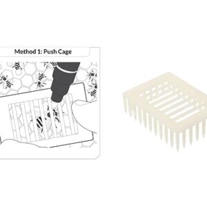 Queen Bee Marking Kit - Includes 5 Posca Marking Pens, One Handed Queen Catcher, Stainless Steel Queen Clip, Marking Plunger and Push Catcher