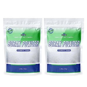 myoc borax powder - 3.98 oz, borax powder bulk, borax powder for laundry, borax powder for hand cleaner & soap, borax powder for slime, borax for washing powder, borax powder for laundry bulk (pack of 2)