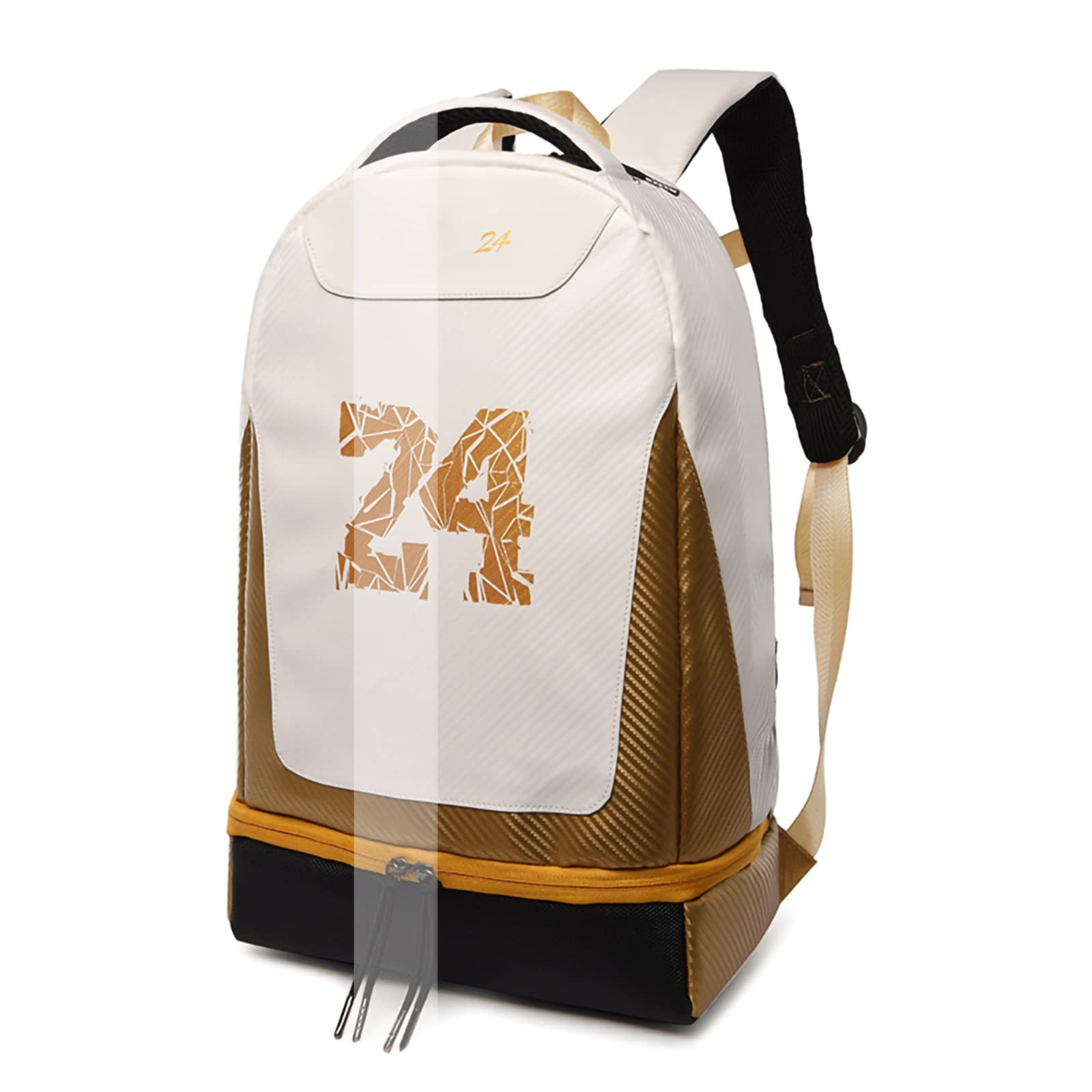 Ikh Unisex Basketball Backpack Large Capacity Sports Backpacks Lightweight Travel Bags K1-One Size