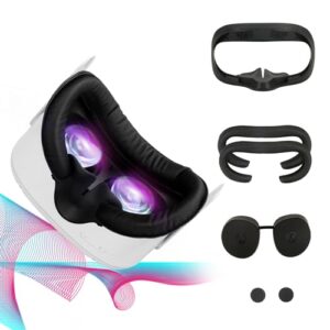 face pad for q2 uniplay face cover pad face cushion pad compatible with q2 vents soft bracket fitness facial interface vr accessories replacement parts vr parts