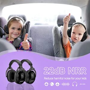 ZOHAN Kids Ear Protection 3 Pack,Kids Noise Canceling Headphone for Concerts, Monster Truck, Fireworks