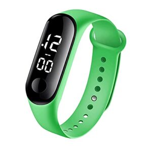 elogoog fashion digital led sports watch unisex silicone band wrist men women android smart watch with and phone