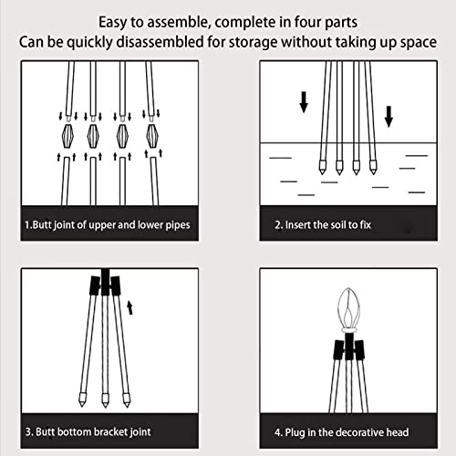 Garden Trellis for Climbing Plants - Trellis for Potted Plants, Garden Trellis for Climbing Plants for Outdoor Climbing Support, Metal Wire Pot Trellis, Rose Tree, Sweet Pea, Frame Stand for Garden