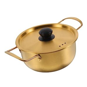 stainless steel pot instant noodle pot shabu aluminum instant stockpot korean ramen korean hot pot korean cookware kitchen pot big pots for cooking kitchen cookware wok