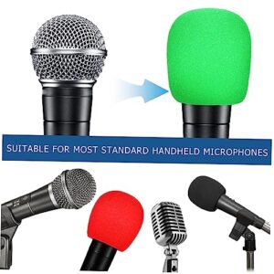 Vaguelly 32 Pcs Microphone Sponge Cover Headphones Microphone Headset Microphone Foam Mic Cover Handheld Microphone Dj Accessories Dj Microphone Mic Windscreen Caps Universal Mic Covers Dj