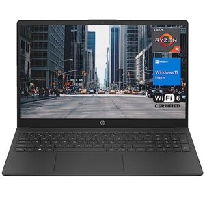 hp 2023 newest laptop, 15.6" fhd display, amd ryzen 5 7530u processor (beats i7-1165g7), 32gb ram, 1tb ssd, webcam, hdmi, wi-fi 6, windows 11 home, black, kke accessories