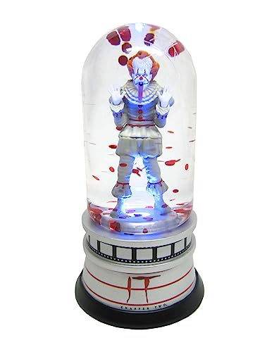 Spirit Halloween It Light-Up Pennywise Bloody Snow Globe | Officially Licensed | Horrifying Halloween Decoration