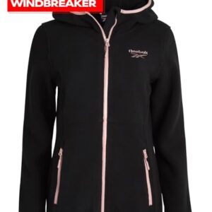 Reebok Women's Jacket - Polar Fleece Sweatshirt Jacket - Lightweight Coat for Women (S-XL), Size Medium, Black