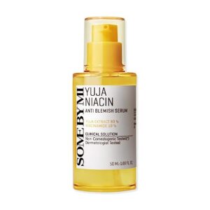 some by mi yuja niacin anti blemish serum - 1.69oz, 50ml - made from 10% niacinamide and 83% yuja essence - advanced skin brightening and blemish care serum for dull-looking skin - korean skin care