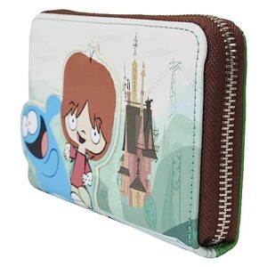 Loungefly Cartoon Network Foster's Home For Imaginary Friends Mac and Blue Zip-Around Wallet