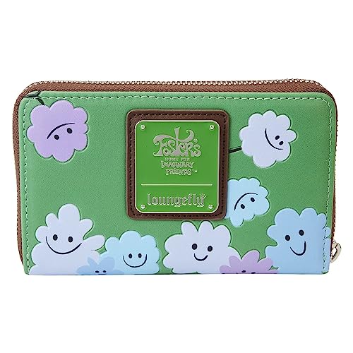 Loungefly Cartoon Network Foster's Home For Imaginary Friends Mac and Blue Zip-Around Wallet