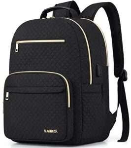 laptop backpack for women, 15.6 inch travel backpack for women as person item flight approved, waterproof nurse backpack, computer backpack travel bags casual daypacks for college, business,work