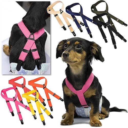 ズレヘンダー KASAJIMA Dog Suspenders [Zure-hender] for Diapers BellyBands Pants PetClothes Skirt (BG,S)