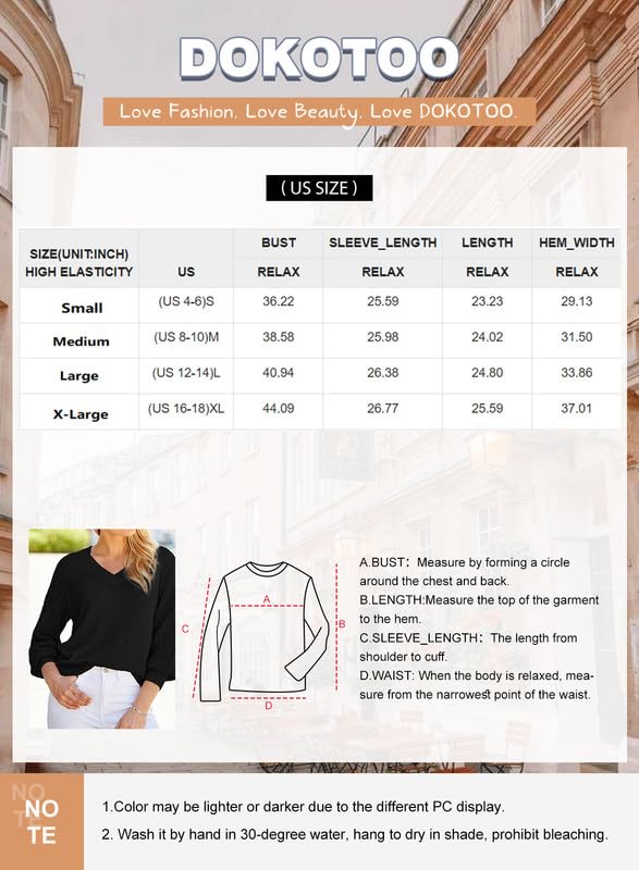 Dokotoo Plus Size Cute Sweaters for Women Fashion 2023 Winter Fall V Neck Sweater Long Sleeve Solid Hollow Out Plain Casual Loose Oversized Chunky Knit Pullover Sweaters Jumper Tops Pink X-Large