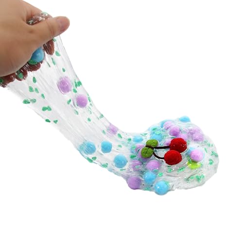 Clear Slime Kit, Super Soft, Stretchy, Stress Relief Toy for Childrens