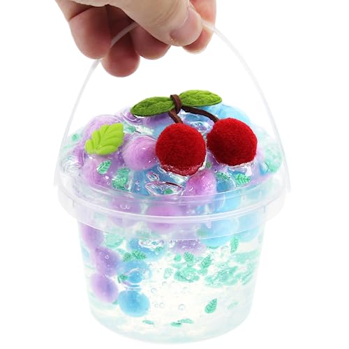 Clear Slime Kit, Super Soft, Stretchy, Stress Relief Toy for Childrens