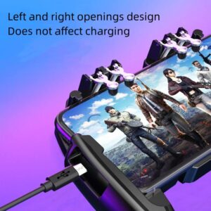 Mobile Game Controller Heat Sink Two-in-one Video Game Artifact Shooting Button Aim Trigger Joystick (Classic)