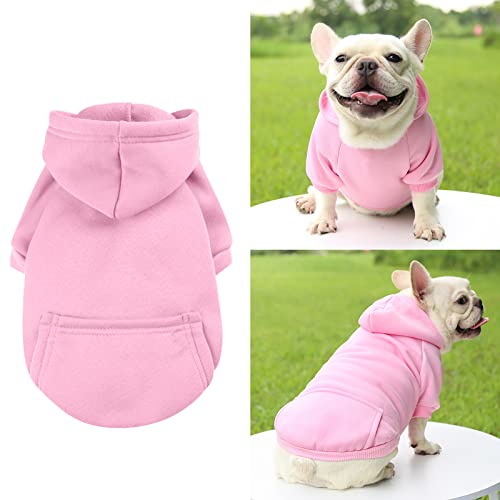 Winter Pet Jacket Autumn and Winter Sweater Denim Pocket Two Legged Clothes Sports Style Pet Clothes Dog Cat Clothes Pet Supplies Pet Clothes for Small Dogs Boy