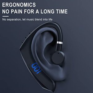 #9EOqZ9 Wireless Bt Earphones Stereo in Ear Mini Sports Workout Earbuds with Microphone