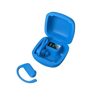 #2p2847 A10 Bluetooth Sports Ear Hook Headset with Digital Display Charging Box