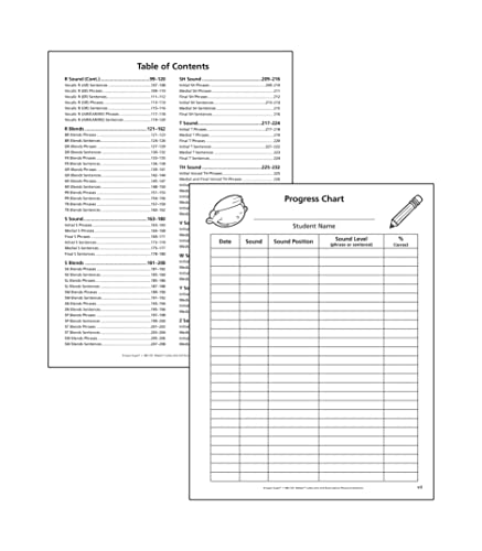 Super Duper Publications | Webber® Jumbo Artic Drill Book Phrase & Sentence Pictures Volume 4 | 992 Phrase & Sentence Pictures | Speech Therapy - Articulation | Educational Learning Resource