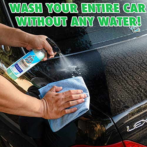 Rev Auto Hydro Wash - Waterless Car Wash Spray | Waterless Wash/Car Wash Cleaner | Car Exterior Cleaner | Exterior Car Cleaner | No Rinse Car Wash Car Cleaning Spray | Car Wash Waterless (16 Fl Oz)
