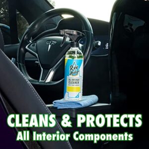 Rev Auto All-Interior Cleaner | Car Interior Cleaner/Car Cleaner Interior Interior Surfaces | Interior Car Cleaner Spray | Car Dashboard Cleaner Spray (16 Fl Oz)