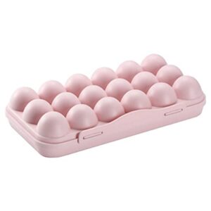 Small Meal Prep Containers 18 Grid Kitchen Refrigerator Egg Box Collision Damaged Egg Storage Box Duck Egg Box Egg Tray Storage Egg Box Storage Containers Food with Lids