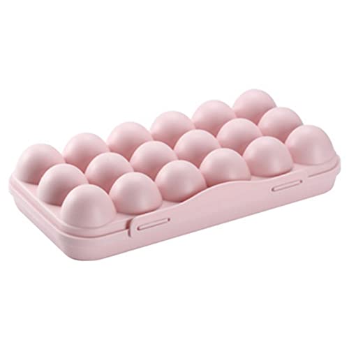 Small Meal Prep Containers 18 Grid Kitchen Refrigerator Egg Box Collision Damaged Egg Storage Box Duck Egg Box Egg Tray Storage Egg Box Storage Containers Food with Lids