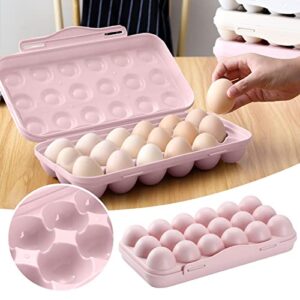 Small Meal Prep Containers 18 Grid Kitchen Refrigerator Egg Box Collision Damaged Egg Storage Box Duck Egg Box Egg Tray Storage Egg Box Storage Containers Food with Lids