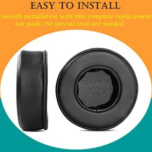 TaiZiChangQin HA-S30BT Upgrade Thicker Ear Pads Memory Foam Earpads Cushion Replacement Compatible with JVC HA-S30BT HA S30BT Headphone Protein Leather