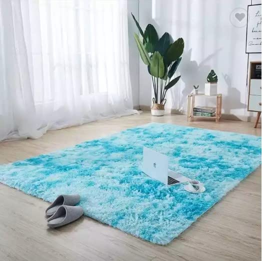 Fluffy Area Rug Living Room, Kids Bedroom, Nursery Room Home Decor Rug. Hypoallergenic Soft Material and Sizes.