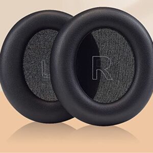 Soundcore Life Q30/Soundcore Life Q35 Replacement Ear Pads, Ear Cusions Replacement Parts Good Fit Earpads Compatible with Anker Soundcore Life Q30/Q35 Noise Cancelling Headphones (Black)
