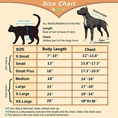 LovinPet Dog Coats for Mastiff: Easy Off Professional Fabric Clothes for Dogs, Universe Space Animals Black Prints Dog Clothes, Warm Dog Clothes for Small Dog Breeds,