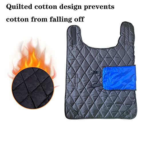 Calf Blanket Horse Blanket Thickened Warm Calf Clothing Windproof Waterproof Calf Warm Artifact Calf Cold Clothing Calf Keep Warm Clothing Horse Blanket for Cattle(Blue 1 Pack)