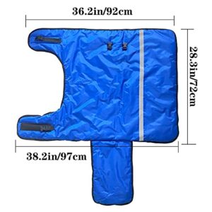 Calf Blanket Horse Blanket Thickened Warm Calf Clothing Windproof Waterproof Calf Warm Artifact Calf Cold Clothing Calf Keep Warm Clothing Horse Blanket for Cattle(Blue 1 Pack)