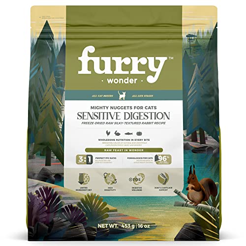 FURRY WONDER Freeze Dried Raw Cat Food16OZ