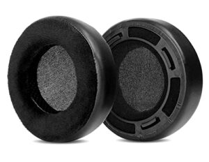 vekeff velour replacement earpads compatible with hifiman sundara he400 he400se 400i 400s he560 560i he500 headphones (hybrid)